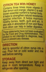Citron Tea With Honey - Relax With This Sweet Honey Citron Citrus Product of Korea 2.2 lb (1 Kg)
