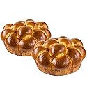 Pull-Apart Challah Bread 19 oz | Kosher | Stern’s Bakery [2 Challah Breads Per Pack]