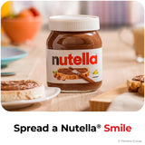 Nutella Hazelnut Spread with Cocoa, Creamy Hazelnut Spread, Breakfast Favorite, Bulk 120 Packs, 0.52 individual oz