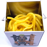 Boston America Naruto Shippuden Ichiraku Ramen Candy - Ramen Noodle Shapped Gummy Candy in Carry Out Shapped Collectible Tin - One (1) Tin - Fruit