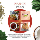 Aryaa Organic Nashik Paan l 8.75oz (250gm) Herbal Tea & Digestive Snack | | Shredded l 100% Natural, Vegan, Gluten-Friendly | Sound-Infused, Non-GMO |