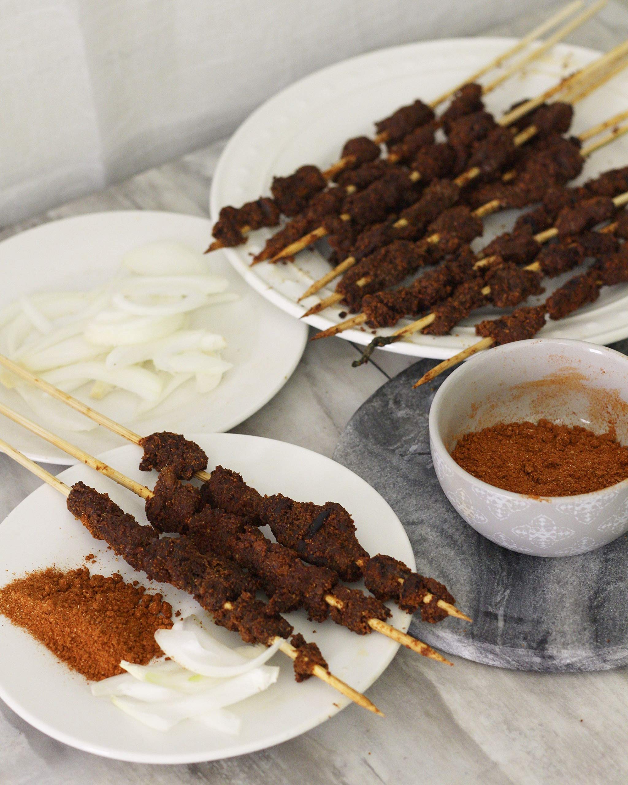 Suya Seasoning - Steak and Beef Seasoning for Grilling -Spicy Powder Sweet Flavor Chicken Seasoning Blend Nigerian Pepper - 6oz