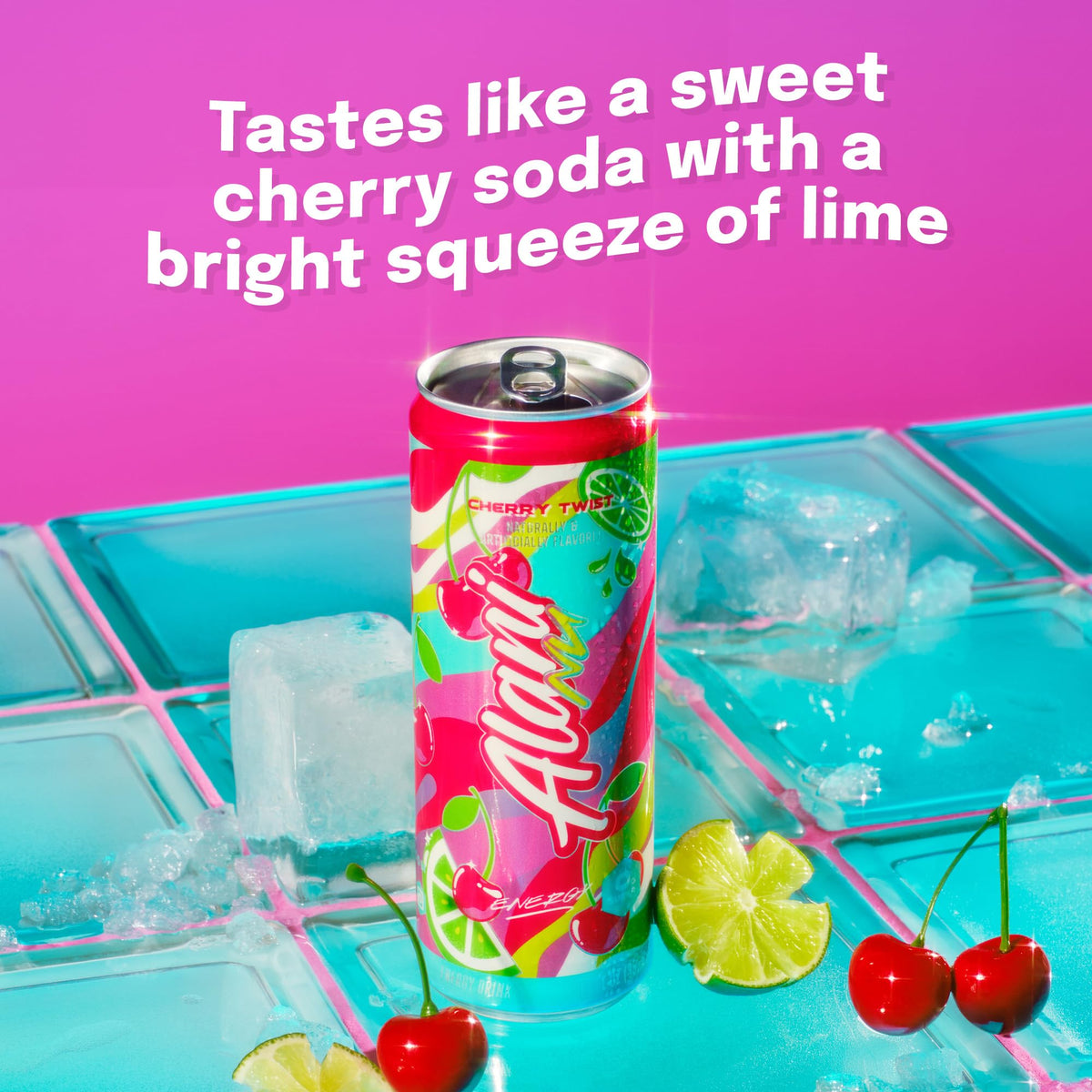 Alani Nu Cherry Twist Sugar Free Energy Drink Can