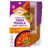 Patak's Tikka Masala Curry Sauce Kit 3-Step, 11 Fl Oz