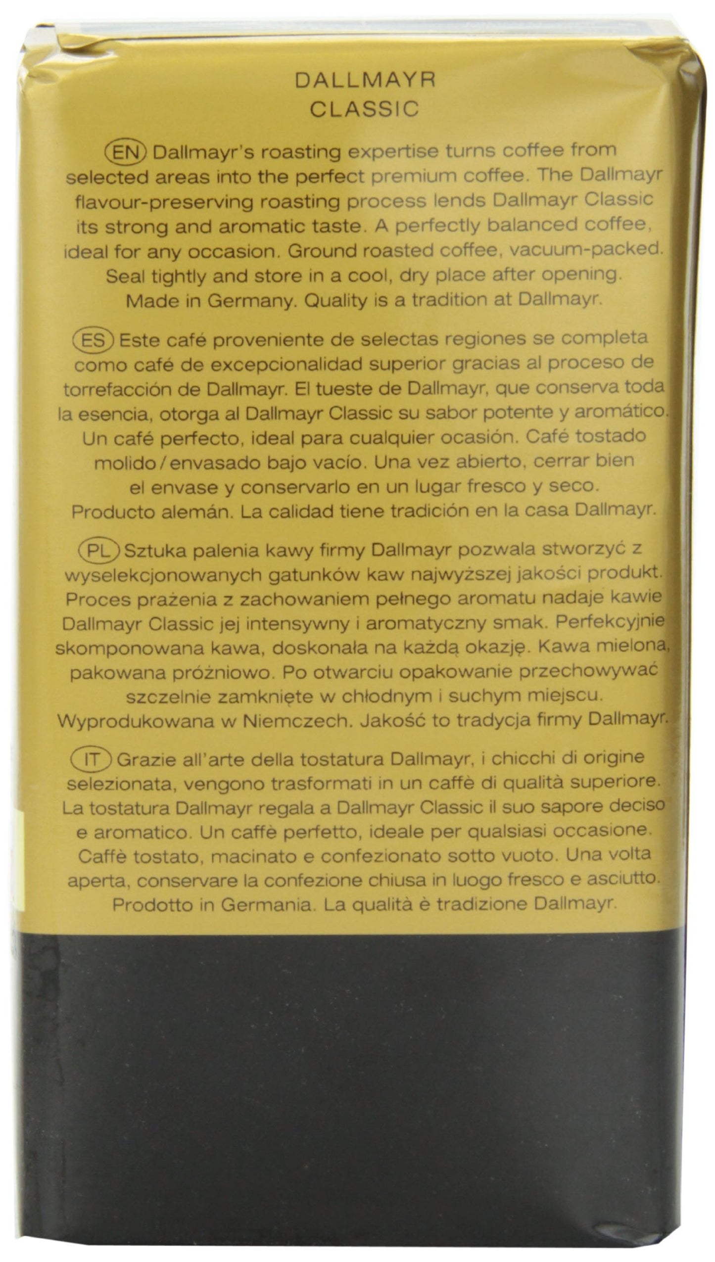 Dallmayr Classic Ground Coffee, 8.8 Ounce