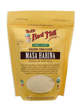 Bob's Red Mill Organic Masa Harina Flour, 24oz (Pack of 1) - Non GMO, Vegan, Kosher