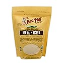 Bob's Red Mill Organic Masa Harina Flour, 24oz (Pack of 1) - Non GMO, Vegan, Kosher