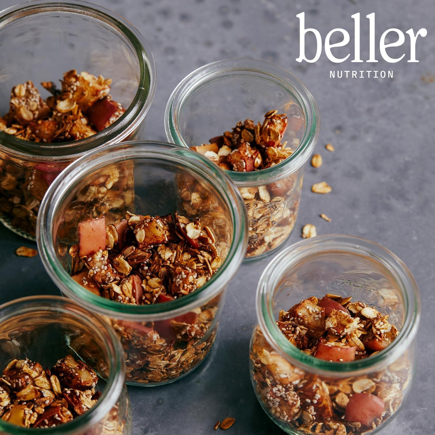 Beller Nutrition Cinnapeel Spicer | Organic Ceylon Cinnamon Powder Blend with Ginger & Orange Peel | 2 oz | Ground Ceylon Cinnamon Spice for Baking