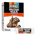 KIND Protein MAX Crispy Chocolate Peanut Butter Snack Bars, 20g of Protein, Keto Friendly, 1g of Sugar Per Bar, Gluten Free, 12 Count Box