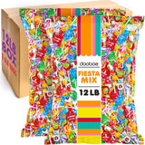 Parade Throws Bulk Candy - 12 LB Bulk Pinata Candy (Over 650 Pieces) - Assorted Lollipops, Gum & Hard Candies - Individually Wrapped Candy, Pinatas