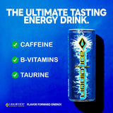 Liquid Ice Energy Drink - Arctic Berry (8.3 Fl Oz, 24 Count)