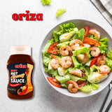 Oriza Smoky Hot Honey Sauce 14oz (Pack of 12) - Bulk Sweet and Smoky Chili Honey for Restaurants, Kitchens, and Takeout