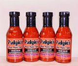 Pudgies Pizza Medium Wing Sauce, Restaurant Style, Original Recipe, 12 fl oz (4)