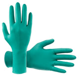 SAS ChemDefender Powder-Free Chloroprene Disposable Gloves | 5 Mil - Large | Chemical Resistance, Textured Fingertips, Extended 12" Cuff, Single Use |