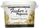 Fisher's Popcorn Tub Caramel Popcorn, 11 oz.
