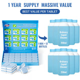 Washing Machine Cleaner Tablets - 24 Pack for Year-Round Deep Clean of Washer Machine, Suitable for HE, Top Load & Front Load Washer Cleaner, Grime