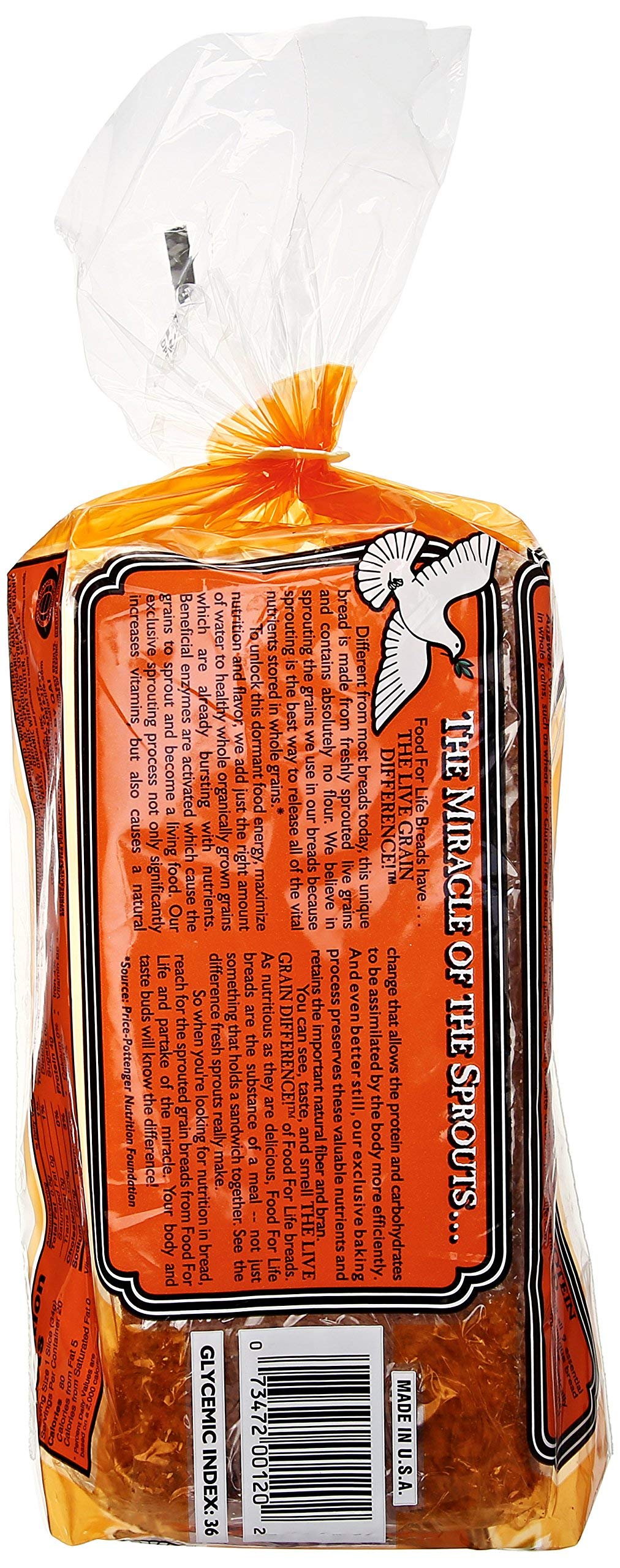 Food for Life Organic Ezekiel 4:9 Bread, 24 OZ