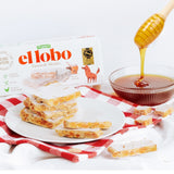 El Lobo Turron Alicante & Jijona Variety Pack, Spanish Hard & Soft Almond Nougat - Traditional Crunchy & Creamy Turrone From Spain, Gluten Free, 2