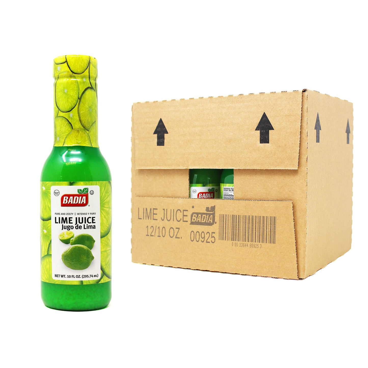 Badia Lime Juice, 10 Ounce (Pack of 12)
