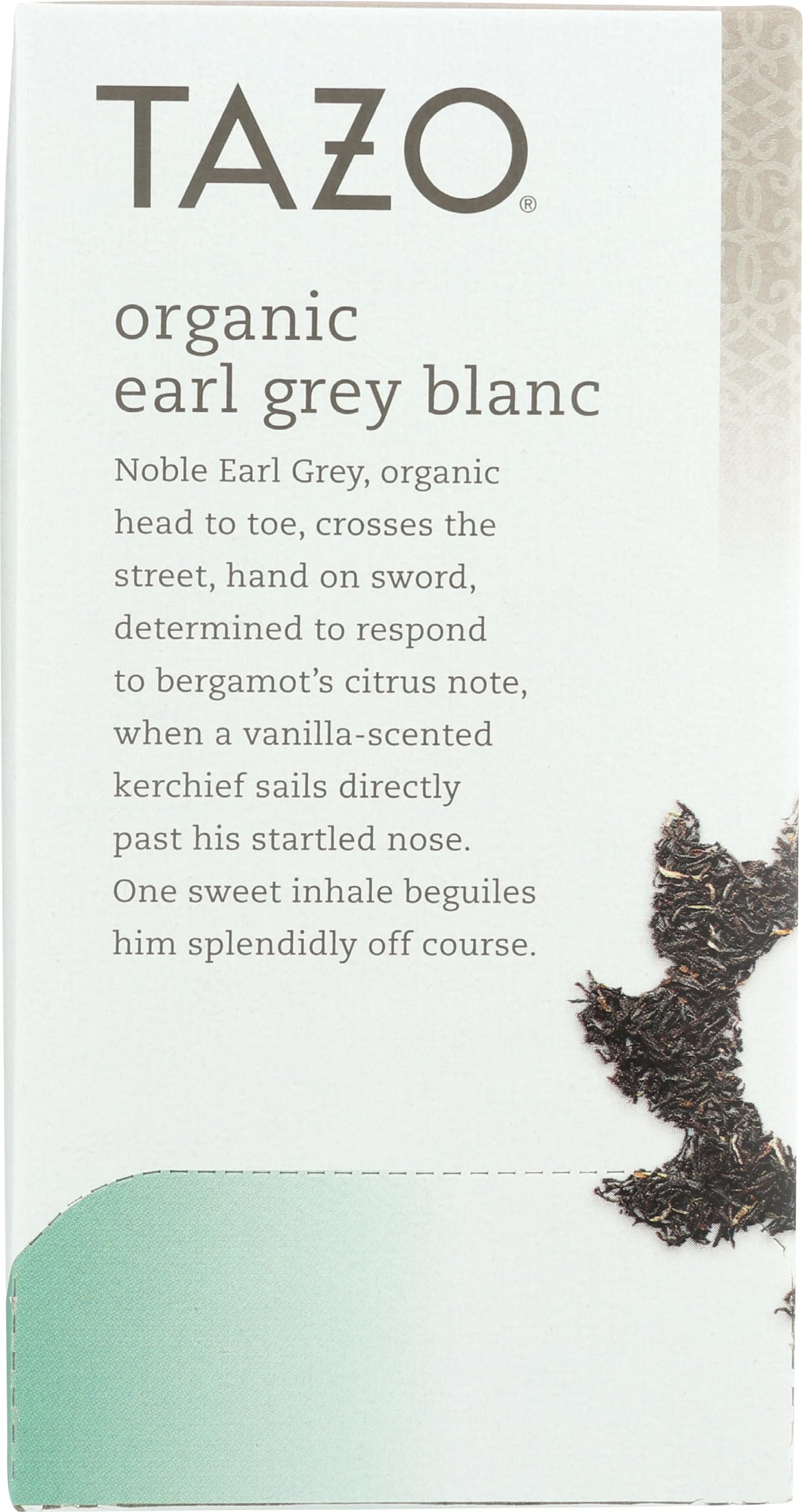 Tazo Tea Black, Organic Earl Grey Blanc, 20 Count