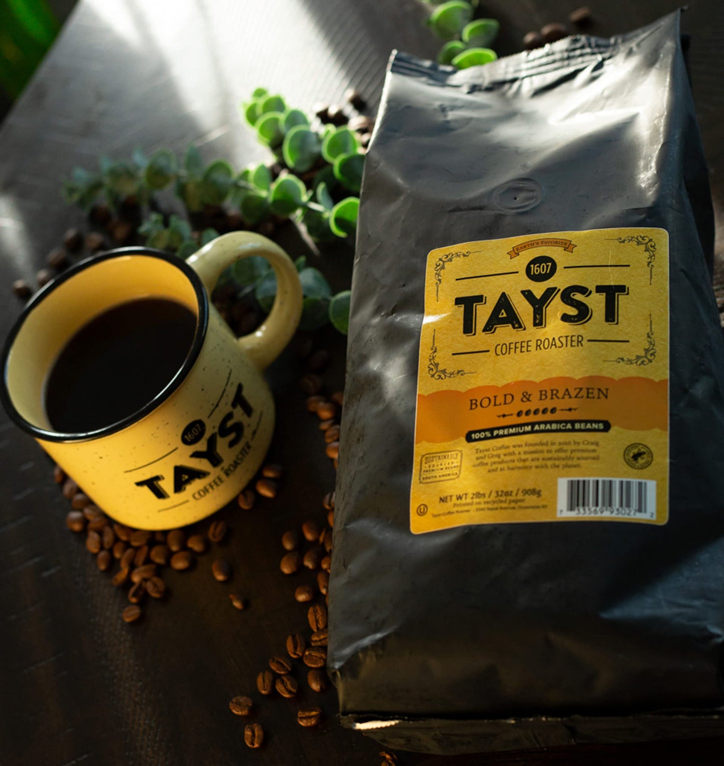 Tayst Coffee, Medium & Magnificent Medium Roast, Gourmet, Premium Coffee, 2lb Bag