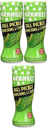 Kernels Dill Pickle Popcorn Seasoning Pack of 3
