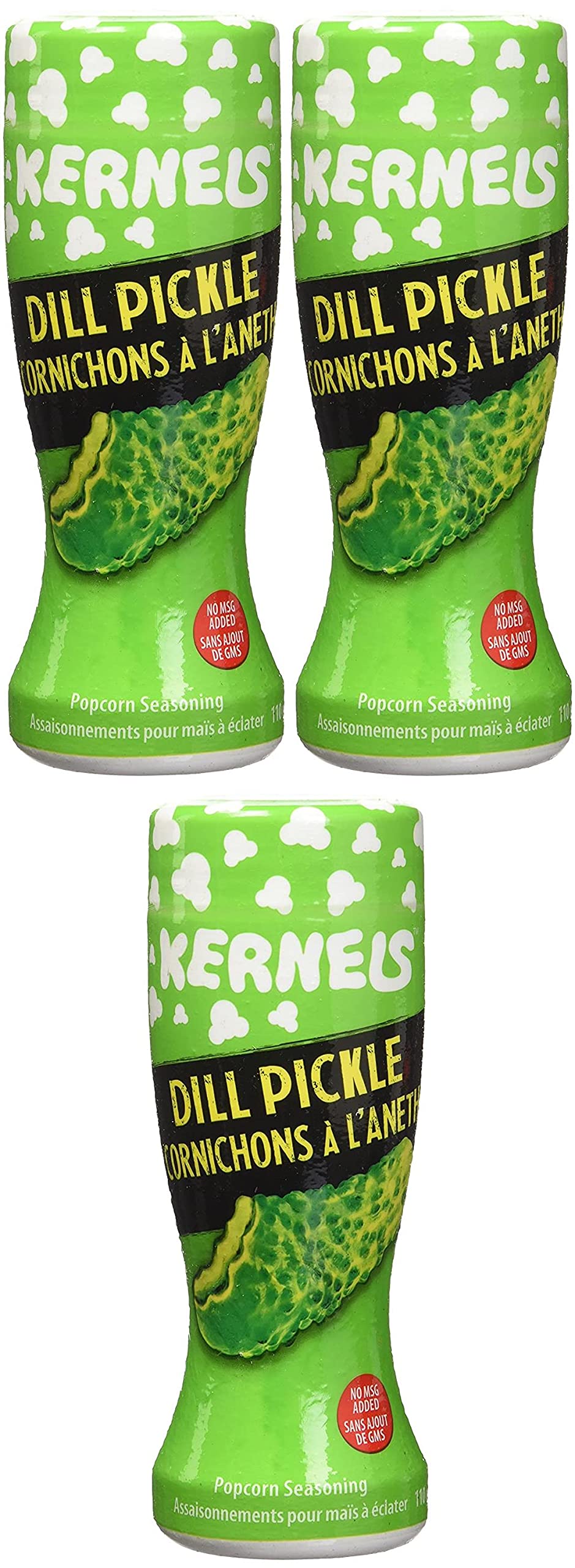 Kernels Dill Pickle Popcorn Seasoning Pack of 3