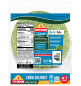 Mission Foods Carb Balance Spinach Tacos - 2 Packs
