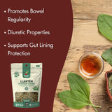 Hanan Plantain Leaf Tea (Llanten) 1.1 oz (30 g) - Loose, Dried Llanten Plant Leaves from Peru, 1.06 Ounce (Pack of 1)
