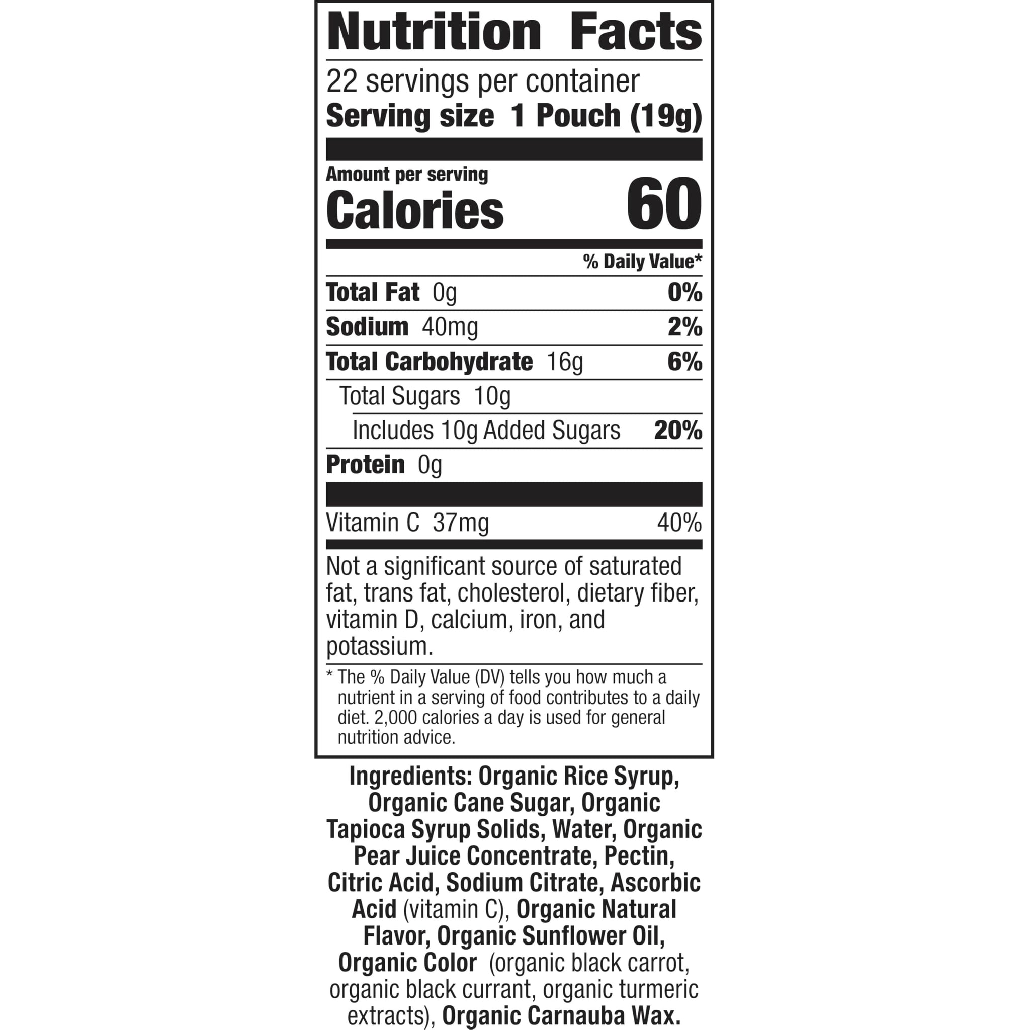 Annie's Organic Springtime Fruit Flavored Snacks, Strawberry, Mango Peach, and Watermelon, 22 Ct, 15.4 oz