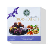 Meshur Safranbolu Lokumcusu Turkish Delight Mixed (Lokum) -11.3 oz - 320gr Authentic Traditional Gourmet Premium Candy Dessert from Turkey - Natural
