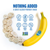 Brothers All Natural Freeze Dried Fruit Crisps, Banana, 0.59 Oz (Pack of 24), Made with 100% Fruit, Gluten Free, Soy Free, Vegan, Healthy Snack, Lunch
