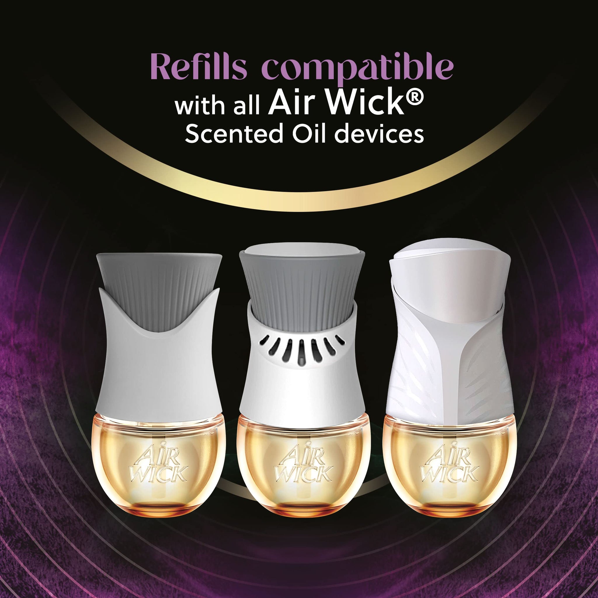 AIR WICK® Scented Oil - Vibrant Twin Refill Lavender & Waterlily 6/(2x.67) oz.