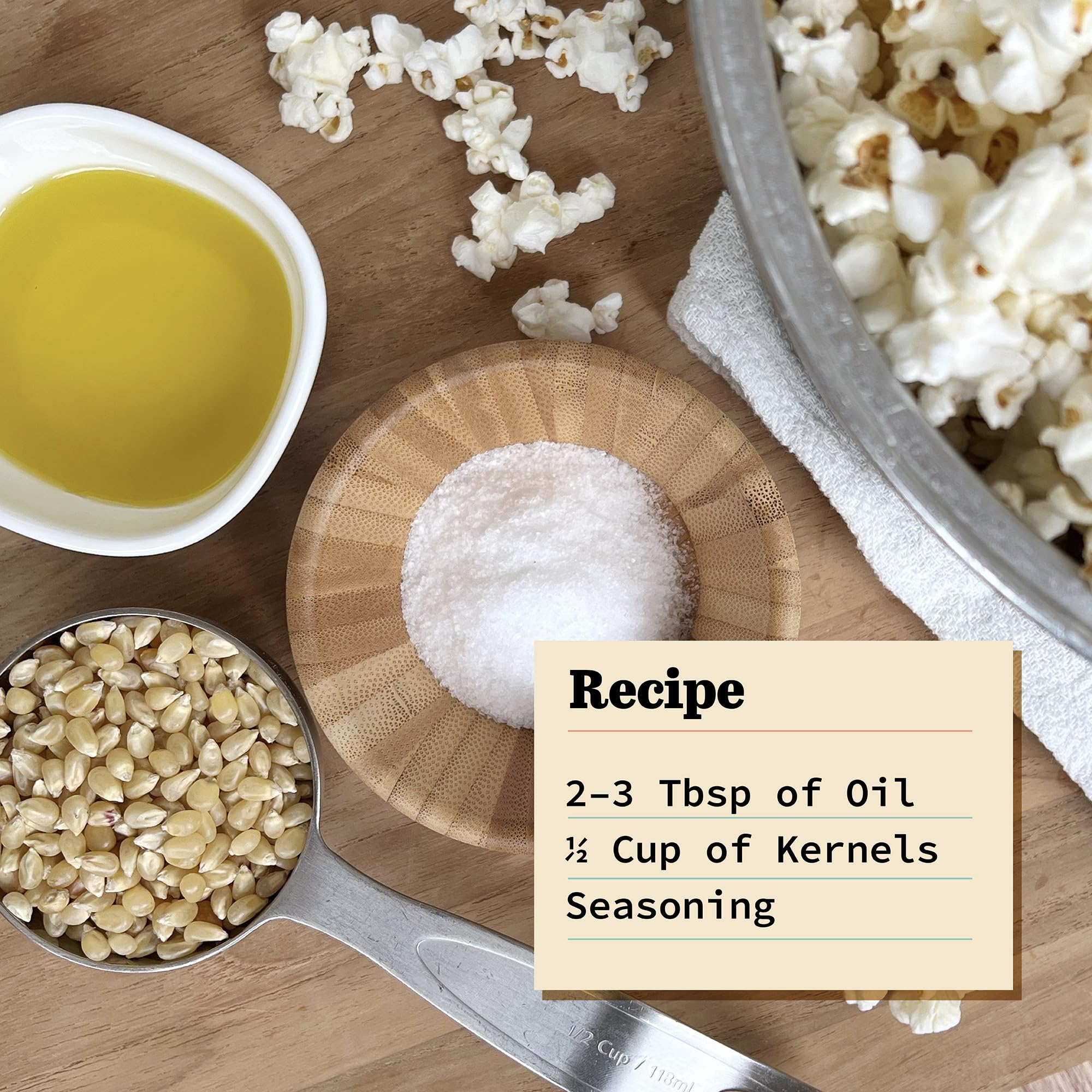 Organic White Popcorn Kernels 6 lb Bag, Non-GMO & Gluten Free, Sodium-Free, Pesticide-Free, Unsalted, Plant-Based, Sugar-Free, Old Fashioned