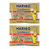 Valentine's Gummy Candy for Classrooms, Fruity Gummy Bears in 5 Flavors, 9.5 oz Bag, Pack of 2 - Chewy Fruit Snacks for Kids & Adults