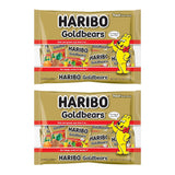 Valentine's Gummy Candy for Classrooms, Fruity Gummy Bears in 5 Flavors, 9.5 oz Bag, Pack of 2 - Chewy Fruit Snacks for Kids & Adults