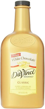 DaVinci Gourmet Sauce, White Chocolate, 64 Ounce