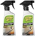 Cerama Bryte Granite and Quartz Daily Clean & Shine Safely Also Use On Marble Soapstone Quartz Quartzite Slate Limestone Corian Laminate Tile