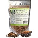 Chaga Ground Herbal Tea by My Berry | 100% Canadian Wild-Harvested | Additive-Free & Caffeine-Free | Coarse Ground Loose Tea | 4oz