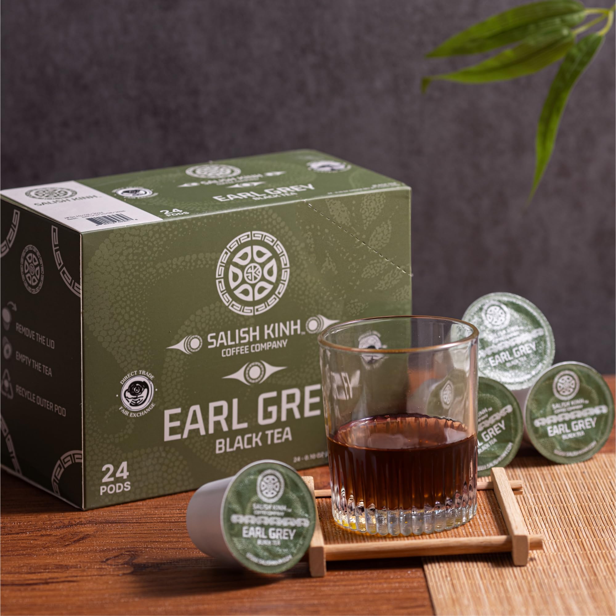 SALISH KINH Vietnamese Tea | Single Serve Tea Pods | 24 Count | Specialty Grade | Single Origin | Direct Trade | Compatible with Keurig 1.0 & 2.0