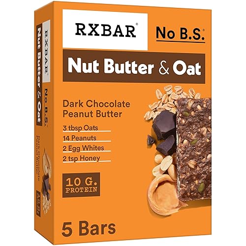 A.M. Pb Dark Chocolate Bar, Rxbar, 1.9 Ounce