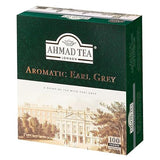 Ahmad Tea Black Tea, Earl Grey Aromatic Teabags, 100 ct - Caffeinated and Sugar-Free