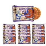 Stroop Club Chai Infused Organic Stroopwafel Caramel Treats | Vegan, Plant-Based and Dutch-Approved Indulgence - 24 Vegan Waffle Cookies (12 Pack