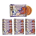 Stroop Club Chai Infused Organic Stroopwafel Caramel Treats | Vegan, Plant-Based and Dutch-Approved Indulgence - 24 Vegan Waffle Cookies (12 Pack