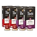 Peet's Coffee, Medium Roast Espresso Capsules Variety Pack, Compatible with Nespresso Original Machine, 100% Arabica Coffee - Intensity 8-9, 40 Count