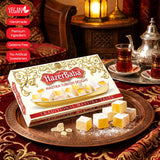 HazerBaba Turkish Delight Candy, Mastika Traditional Lokum, 16oz(Pack of 1)