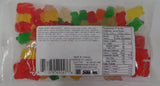 Lot of 5 Small Packs of Fruit Gummy Candy Made (Packed) in Canada, Each pack 140g(5 oz)-200g (7 oz) (Gummy Bears)
