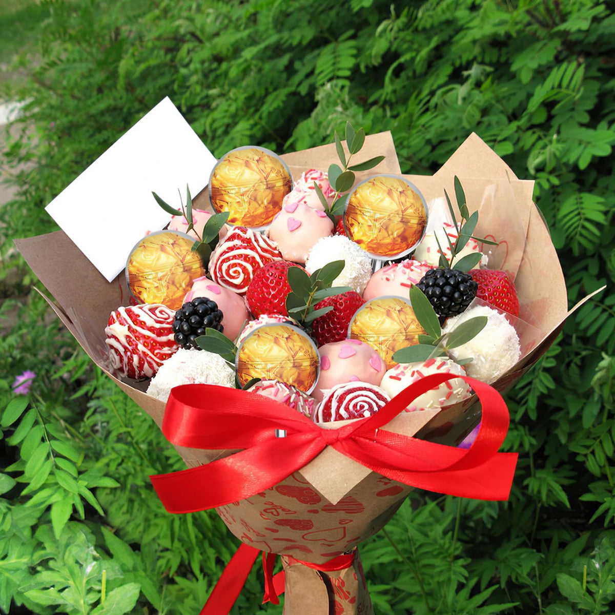 Alipis Candy Bouquet Holder Set 80 Pieces Easy to Assemble Acrylic Material for Chocolates Candy Bouquets