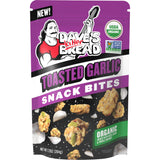 Dave's Killer Bread Toasted Garlic Organic Snack Bites, Garlic Organic Snacks, 7.2 oz