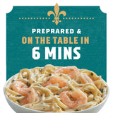 Zatarain’s Shrimp Alfredo Frozen Dinner, Savory Shrimp and Linguine Pasta in a Zesty, Creamy Sauce, Microwave in 5 Minutes, Individual Frozen Meal